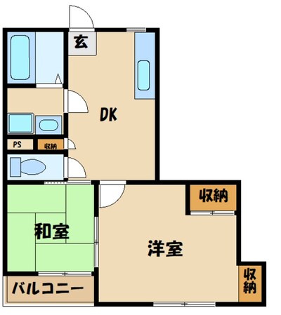 ファミーラシオンの物件間取画像